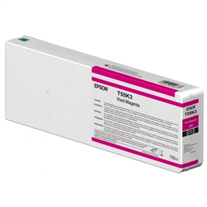 Epson Vivid Magenta T55K3 - 700 ml mustepatruuna